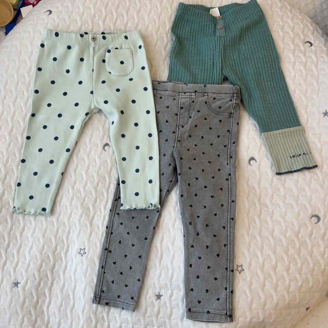 ZARA KIDS(ザラキッズ)の専用　ZARA Baby レギンスまとめ売り12〜18m キッズ/ベビー/マタニティのベビー服(~85cm)(パンツ)の商品写真