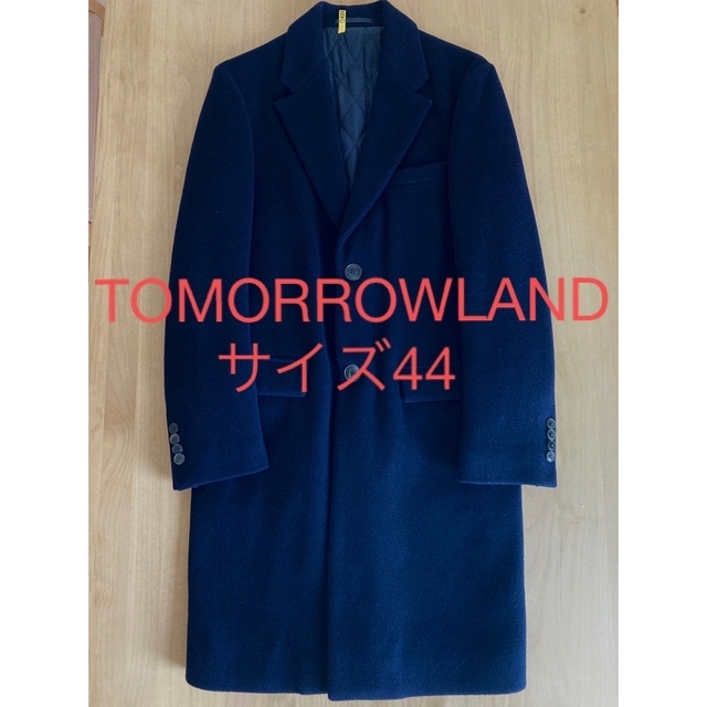 値段交渉可】美品 トゥモローランド メンズ チェスターコート ネイビー