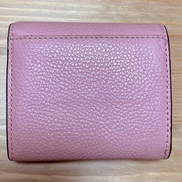 【美品】MICHAEL KORS 短財布 ピンク レザー マイケルコース