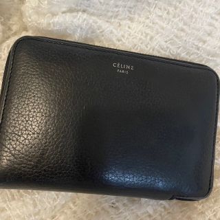 セリーヌ(celine)の確実正規✨セリーヌ　二つ折り財布　ブラック×イエロー(財布)