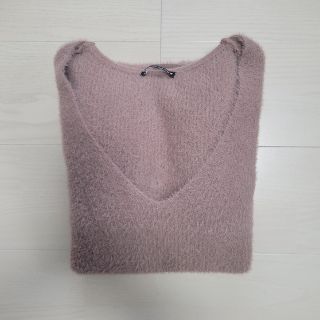 ☆おすすめの人気☆ SOLOV ブラウンミックスニット 2022aw 今期 完売
