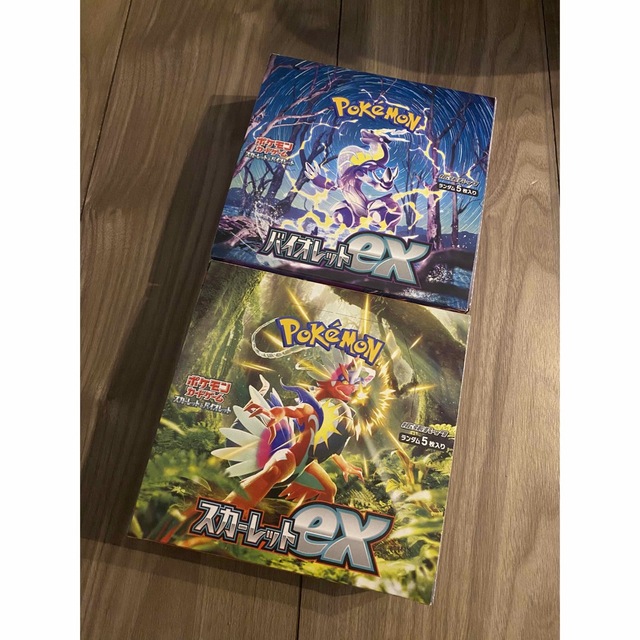 ポケモンカードゲーム バイオレットex スカーレットex 2BOX