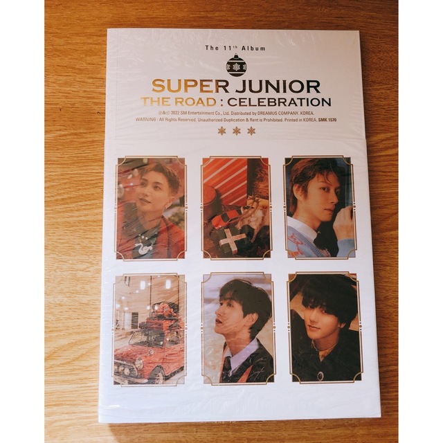 SUPER JUNIOR(スーパージュニア)のSUPER JUNIOR  11集 The Road:Celebration ① エンタメ/ホビーのCD(K-POP/アジア)の商品写真