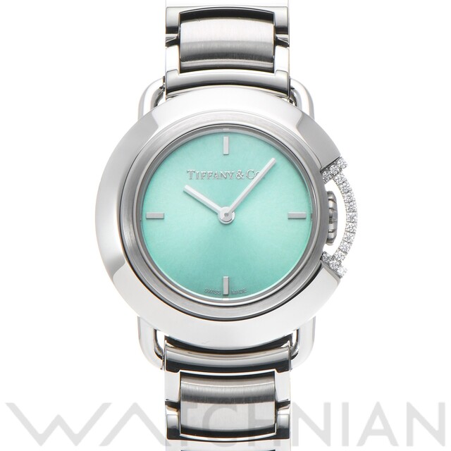 Tiffany & Co. - 中古 ティファニー TIFFANY&Co. 68477409 ブルー レディース 腕時計