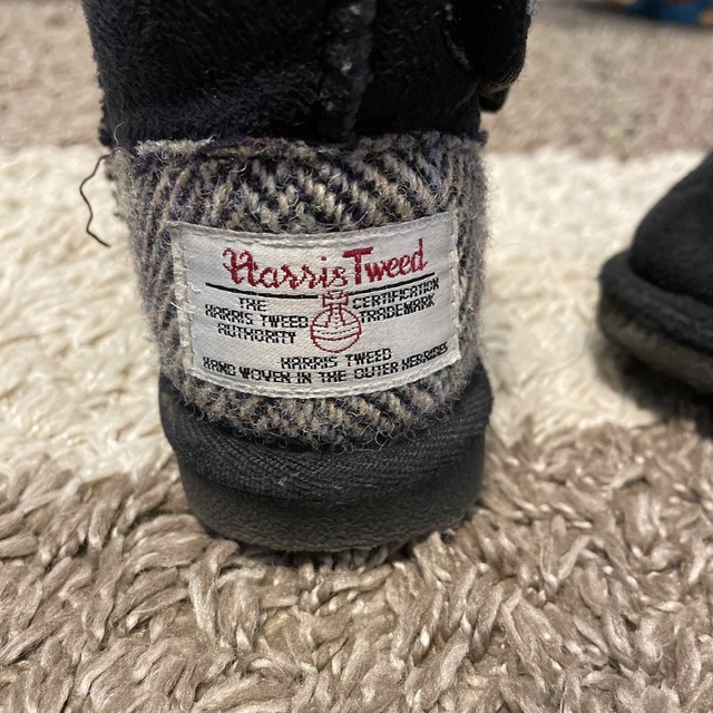 Harris Tweed(ハリスツイード)のHarris Tweed キッズブーツ キッズ/ベビー/マタニティのキッズ靴/シューズ(15cm~)(ブーツ)の商品写真