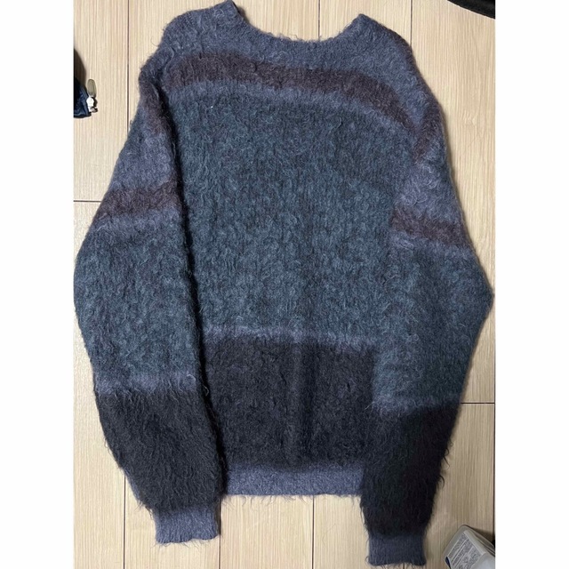 YOKE(ヨーク)のYOKE ROTHKO BORDER CREW NECK メンズのトップス(ニット/セーター)の商品写真