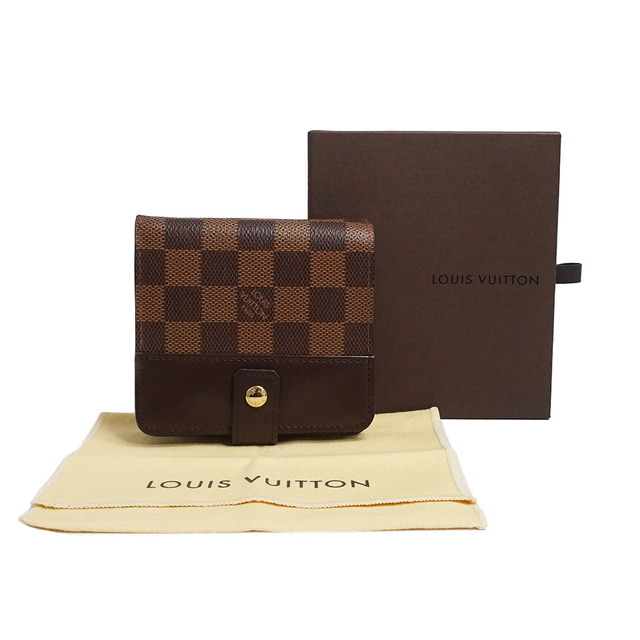 正規店仕入れの ルイ ヴィトン LOUIS VUITTON コンパクト ジップ 二