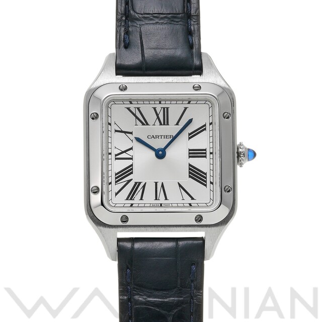 Cartier - 中古 カルティエ CARTIER WSSA0023 シルバー レディース 腕時計