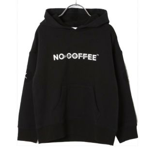 グローバルワーク(GLOBAL WORK)のNO COFFEE × GLOBAL WORK*スウェットパーカー*ブラック*M(その他)