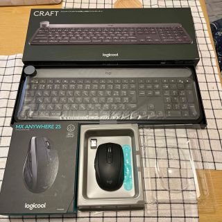 ロジクール(Logicool)の【やっさ様】logicool KX1000s ＋ MX Anyware2sグレー(PC周辺機器)