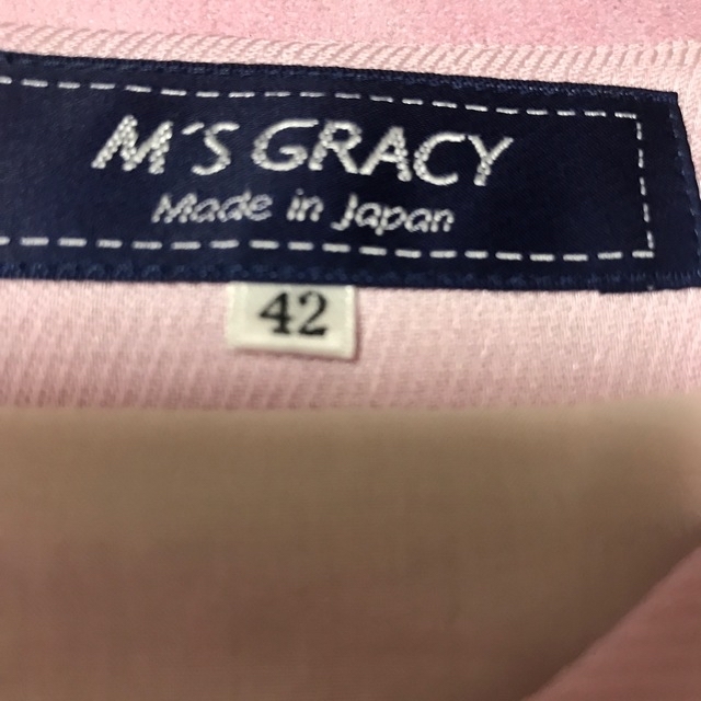 M'S GRACY(エムズグレイシー)の専用となりました。2022エムズグレイシー♡お花柄ワンピース新品42 レディースのワンピース(ひざ丈ワンピース)の商品写真