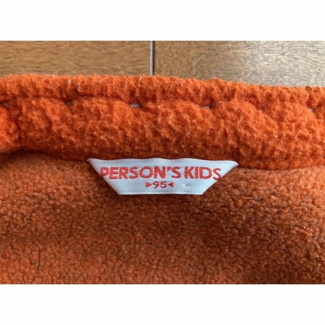 PERSON'S KIDS(パーソンズキッズ)のパーソンズ　フリースブルゾン　と　グレイルキャミソール ビスチェ　セット キッズ/ベビー/マタニティのキッズ服女の子用(90cm~)(ジャケット/上着)の商品写真