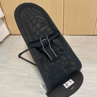 ベビービョルン(BABYBJORN)のベビービョルン バウンサー 黒 メッシュ(その他)