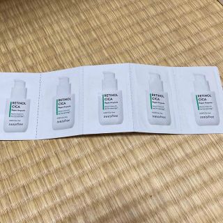 イニスフリー(Innisfree)のInnisfree レチノールシカ リペアアンプル 試供品×5個(サンプル/トライアルキット)