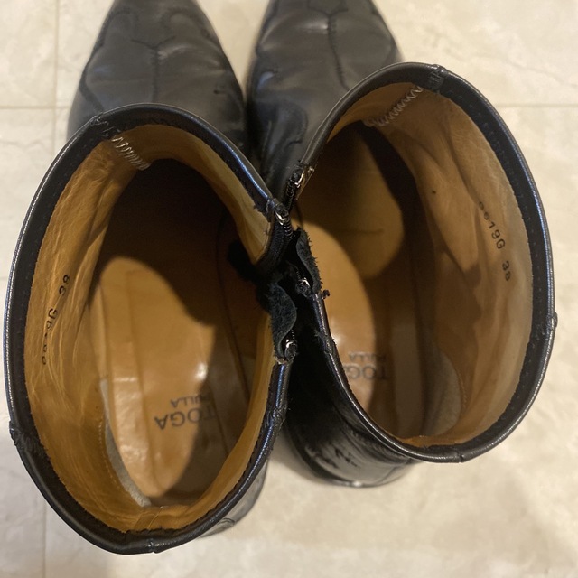 TOGA PULLA 名品ウエスタンショートブーツアローズROKU6sacai