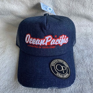 オーシャンパシフィック(OCEAN PACIFIC)のOP オーピー デニムメッシュキャップ OPG-HL001-45(装備/装具)