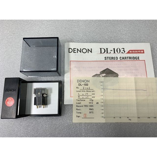 付属品DENON DL-103/dl103 MCカートリッジ m0a863