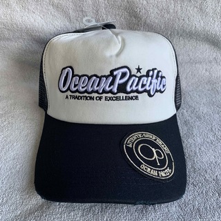 オーシャンパシフィック(OCEAN PACIFIC)のOP オーピー 刺繍ロゴ入りメッシュキャップ OPG-HL001-01(装備/装具)