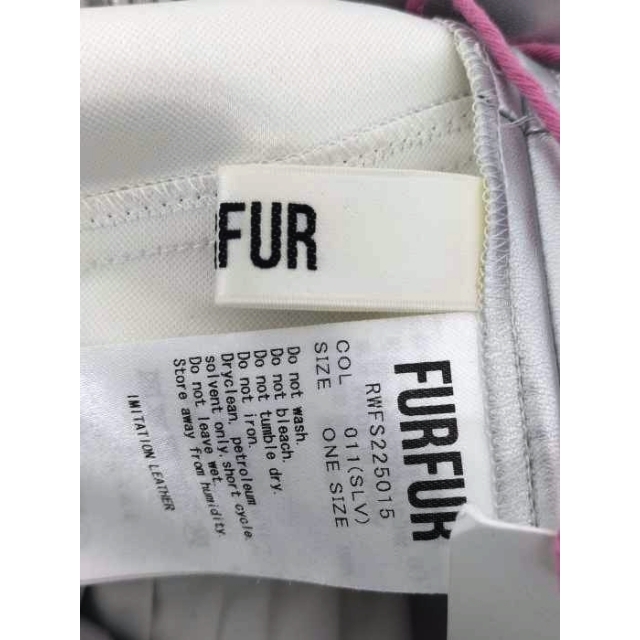 fur fur(ファーファー)のfurfur(ファーファー) エコレザープリーツスカート レディース スカート レディースのスカート(その他)の商品写真