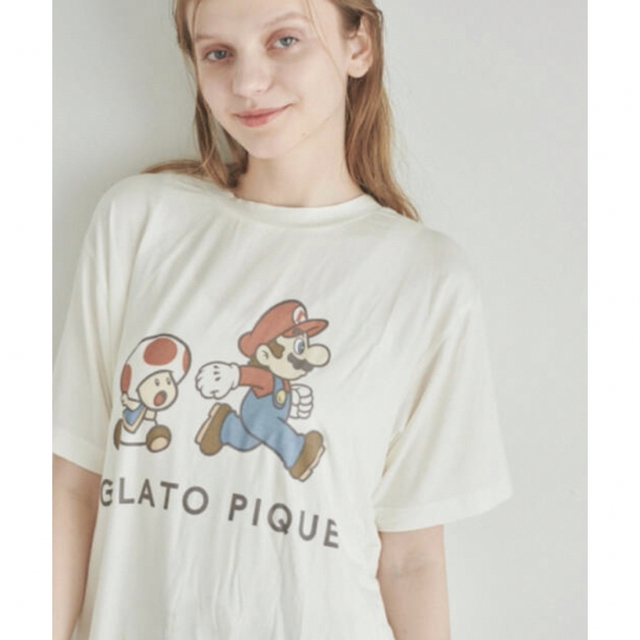 gelato pique - ジェラートピケ マリオ Tシャツ ルームウェア キノピオ