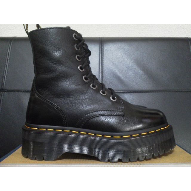 Dr.Martens - Dr.Martens JADON Ⅲ UK4 黒 厚底 8ホール PISAレザーの