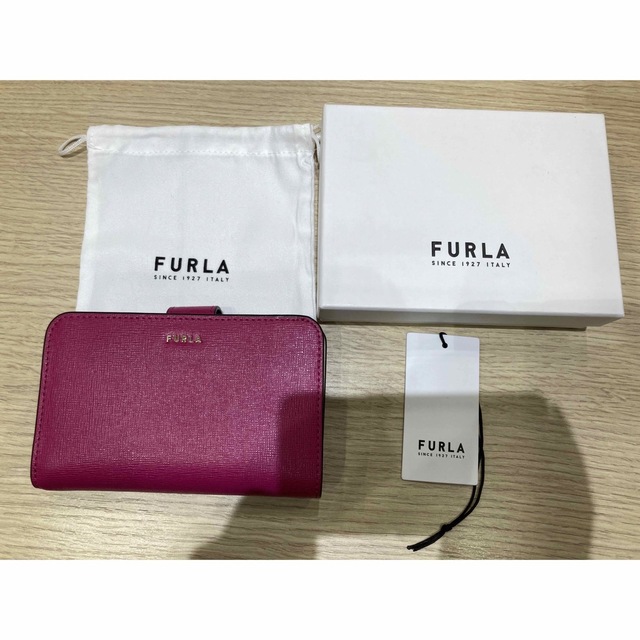 Furla(フルラ)のFURLA 　二つ折り財布　ピンク レディースのファッション小物(財布)の商品写真