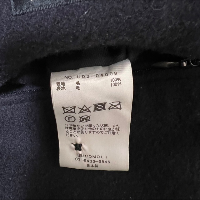 21AW COMOLI ナッピングウール マッキノウ クルーザー ジャケット 3