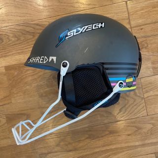 スキーヘルメット SL用 チンガード付 SHRED M〜XL 箱付き の通販