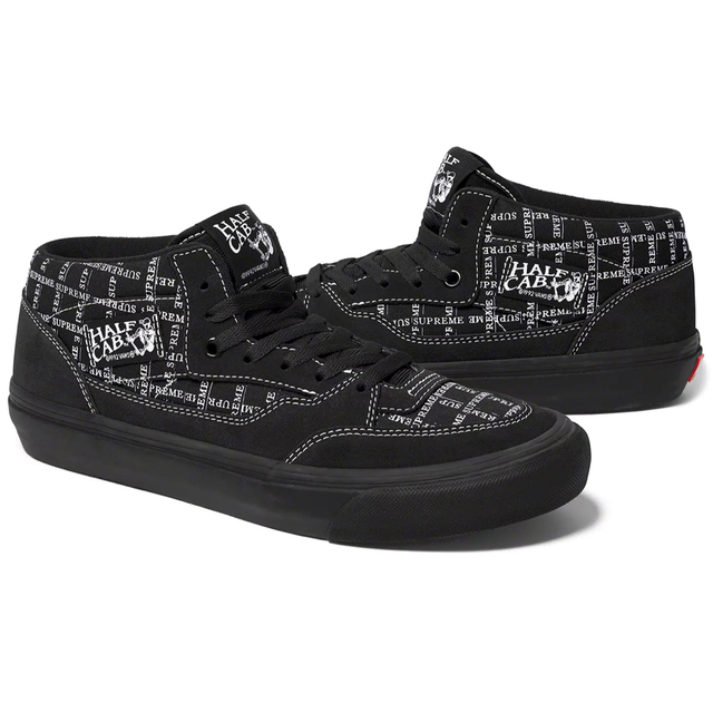 着用1回 Supreme VANS Hale Cab 黒