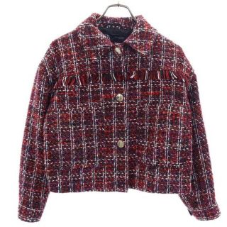 ザラ ツイードジャケット(レッド/赤色系)の通販 17点 | ZARAを買う
