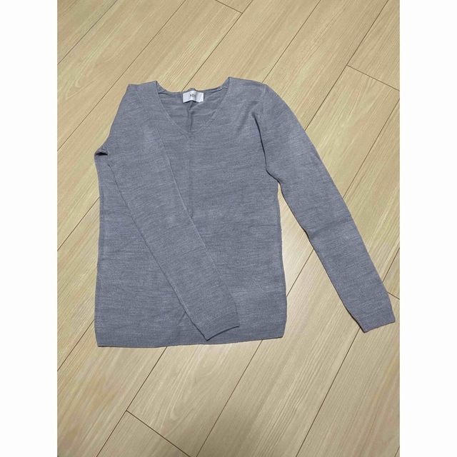 AZUL by moussy(アズールバイマウジー)のアズール AZUL ニット ロンT レディースのトップス(Tシャツ(長袖/七分))の商品写真