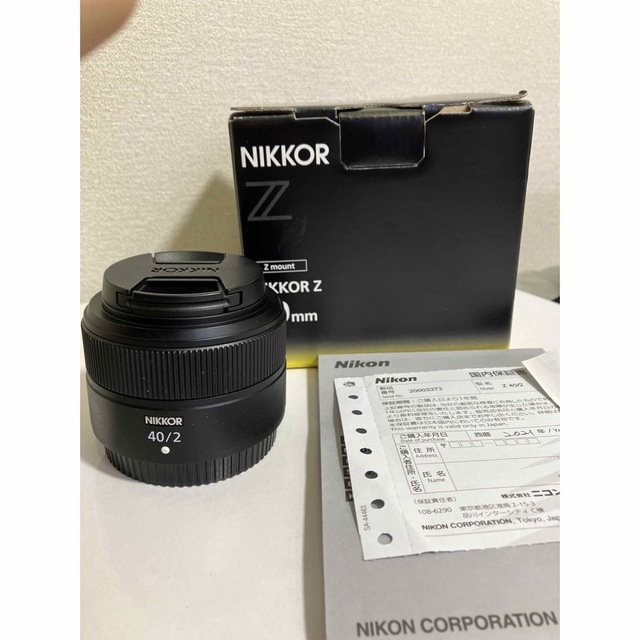 Nikon 単焦点レンズ NIKKOR Z 40F2 商品の状態 【海外 正規品 ...
