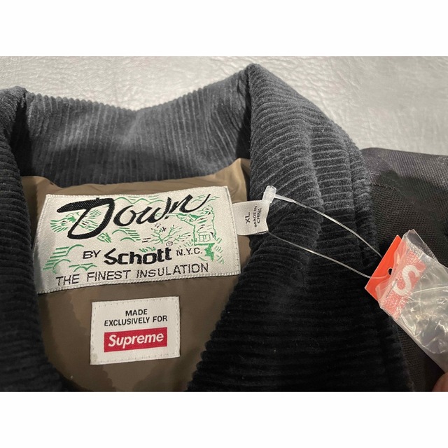 88%OFF!】 Supreme Schott Canvas Down Truckerシュプリーム