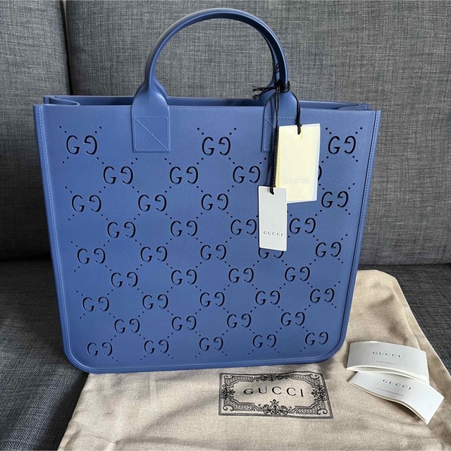 絶品】 グッチ GUCCI - Gucci キッズ GG柄 ラバートートバッグ トート