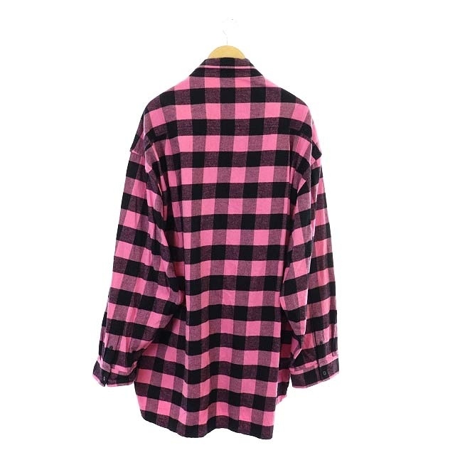 BALENCIAGA - バレンシアガ ブロックチェック オーバーサイズ BALENCIAGA - バレンシアガ ブロックチェック オーバーサイズ