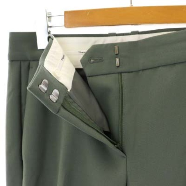 theory(セオリー)のセオリー BISTRETCH DOUBLE STRAIGHT TROUSER 緑 レディースのパンツ(その他)の商品写真