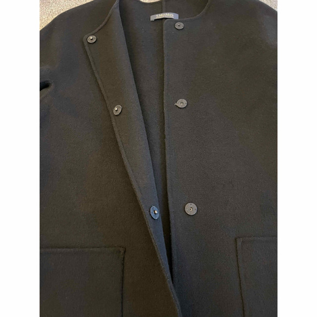'S Max Mara(エスマックスマーラ)の美品　S’MAXMARA ウールコート レディースのジャケット/アウター(チェスターコート)の商品写真