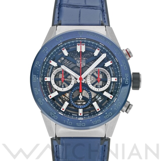 最新人気 TAG Heuer - 中古 タグ ホイヤー TAG HEUER CBG2A11.FC6460 ブルー メンズ 腕時計 腕時計(アナログ)