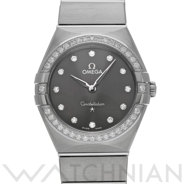 一番の OMEGA 腕時計 レディース /ダイヤモンド グレー 131.15.28.60.56.001 OMEGA オメガ 中古 - 腕時計