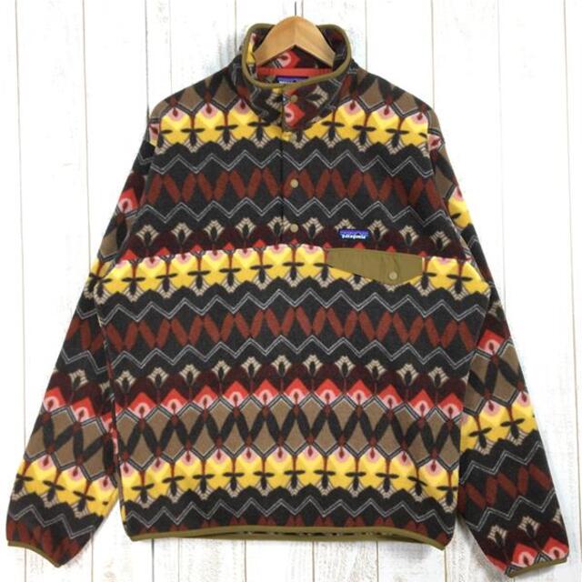 patagonia(パタゴニア)のMENs M  パタゴニア ライトウェイト シンチラ スナップT プルオーバー Lightweight Synchilla Snap-T Fleece Pullover フリース ジャケット 希少柄 入手困難 PATAGONIA 25580 CBLB ブラウン系 メンズのメンズ その他(その他)の商品写真