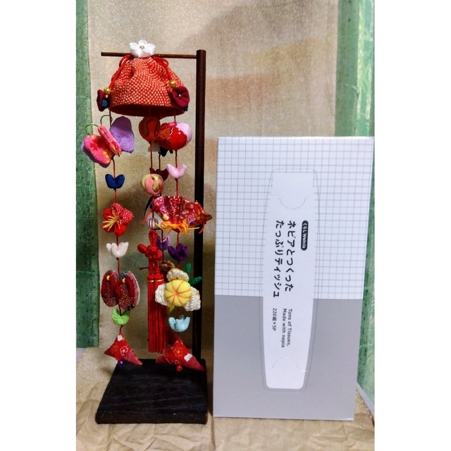 小さな 吊るし飾り 福 (飾り台付き) 30cmの通販 by 和彩子originalSHOP ...