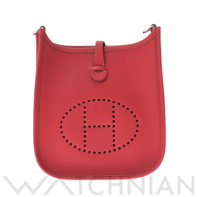 即納&大特価】 Hermes - トリヨンモーリス /パラジウム金具 ルージュ