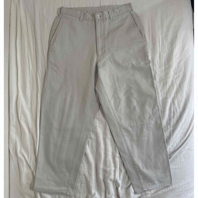 SSZ 22SS 1F NELSON PANTS OYSTER 美品