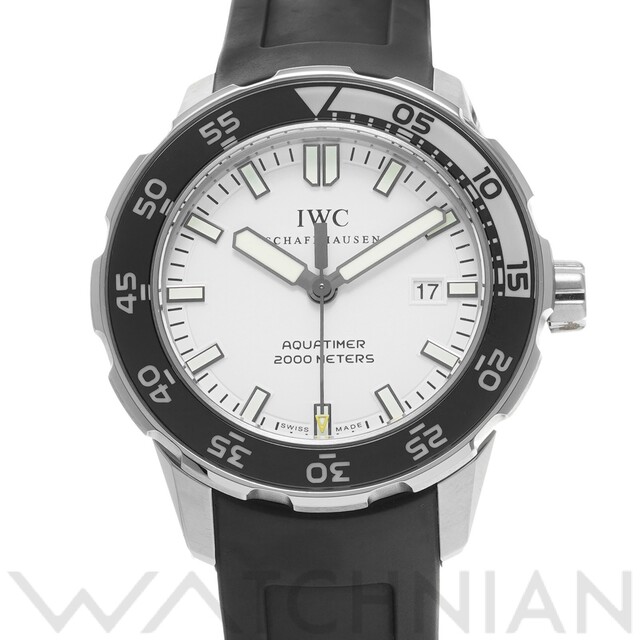 IWC - 中古 インターナショナルウォッチカンパニー IWC IW356811 ホワイト メンズ 腕時計