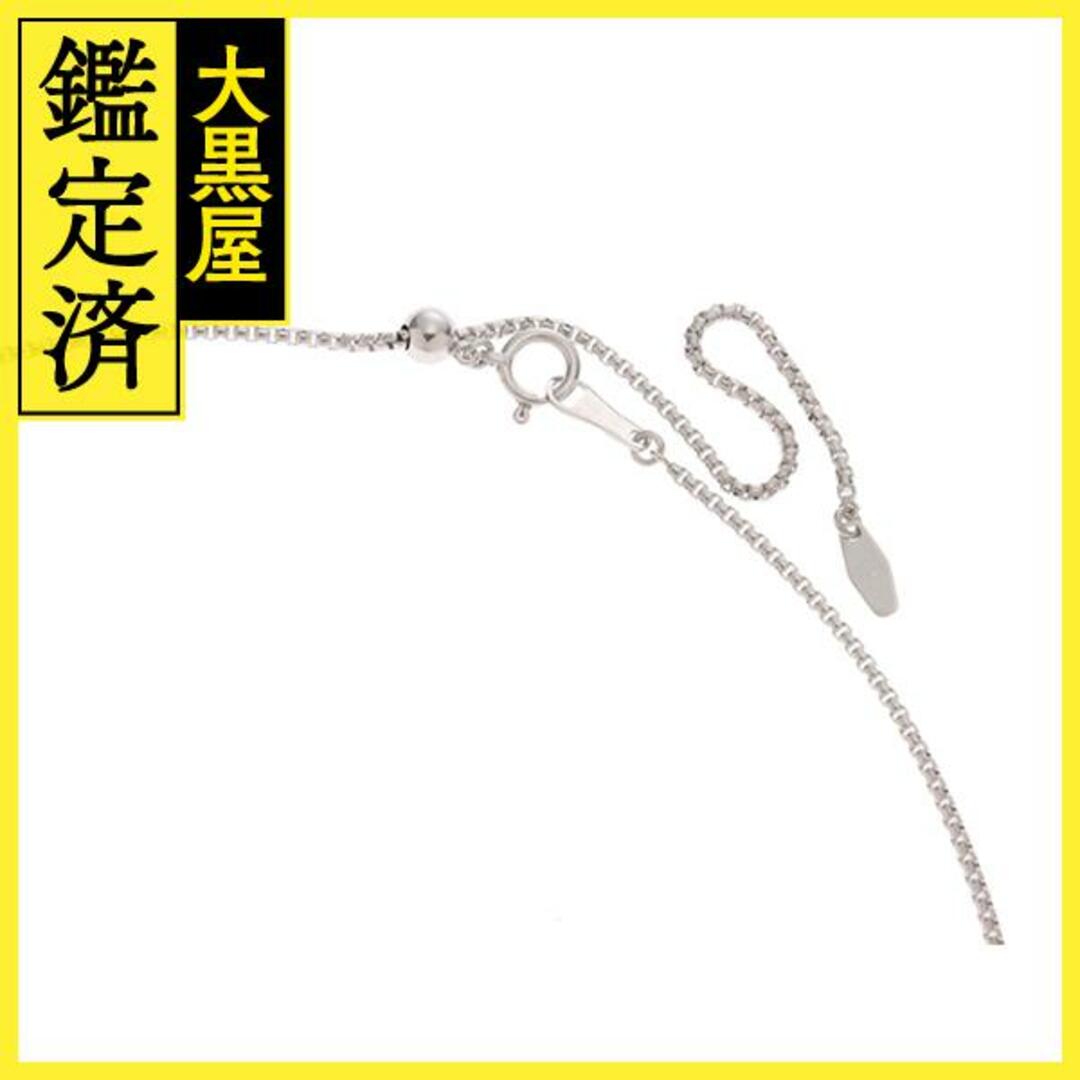 タサキ ネックレス K18ホワイトゴールド 黒蝶貝 ダイヤモンド【434】