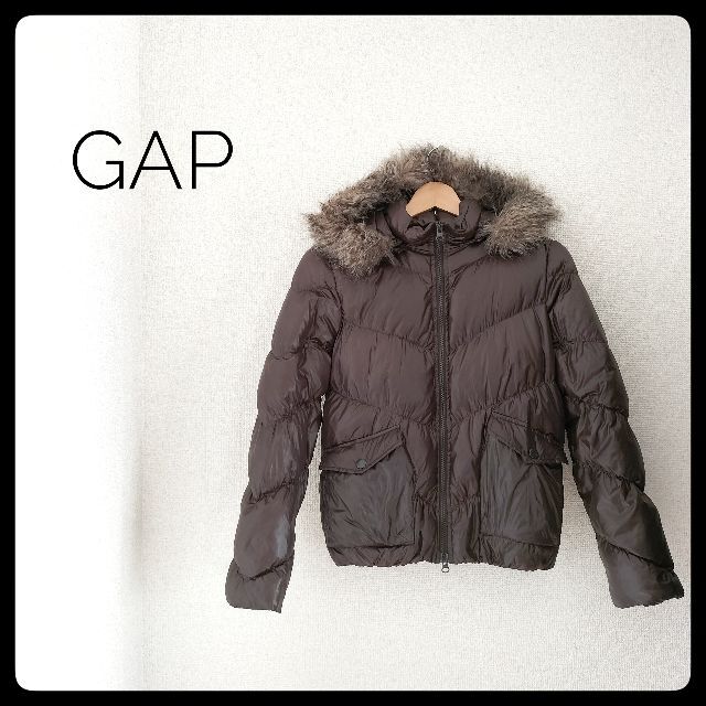 GAP(ギャップ)のペコポコ様専用【Gap】ギャップ ダウンジャケット コート ブラウン S ダウン レディースのジャケット/アウター(ダウンジャケット)の商品写真