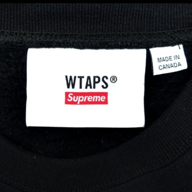 Supreme(シュプリーム)の21aw supreme wtaps crewneck sweat hooded メンズのトップス(スウェット)の商品写真