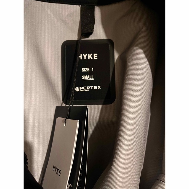 HYKE - HYKE Pertex ECWCS Black サイズ1 新品タグ付き ハイクの HYKE - HYKE Pertex ECWCS Black サイズ1 新品タグ付き ハイクの