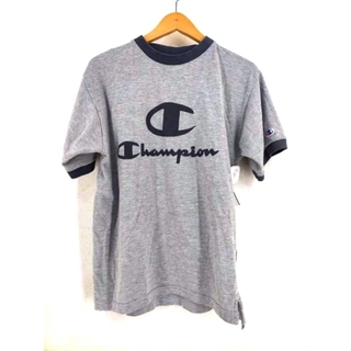 チャンピオン(Champion)のChampion(チャンピオン) ロゴプリント リンガーTEE メンズ トップス(Tシャツ/カットソー(半袖/袖なし))