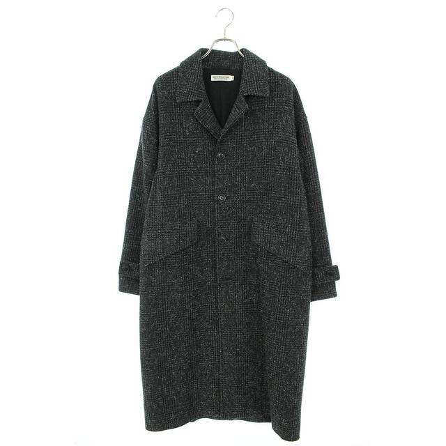 クーティー 22AW CTE-22A216 Glen Check Wool Chester Coat グレンチェックウールチェスターコート メンズ Mメンズ